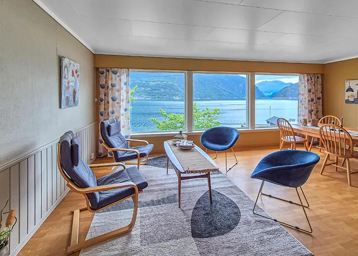 Geweldig Huis In Eidfjord Met Uitzicht Op Zee